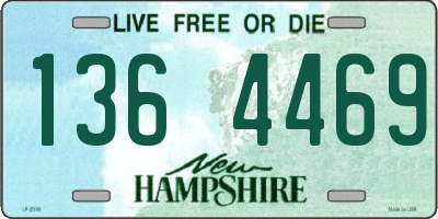NH license plate 1364469