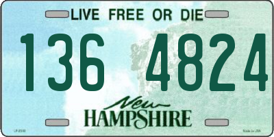 NH license plate 1364824