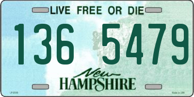 NH license plate 1365479