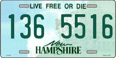 NH license plate 1365516