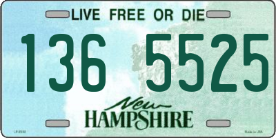 NH license plate 1365525
