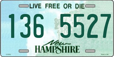 NH license plate 1365527
