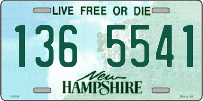 NH license plate 1365541