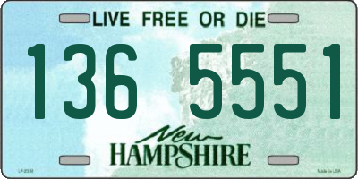 NH license plate 1365551