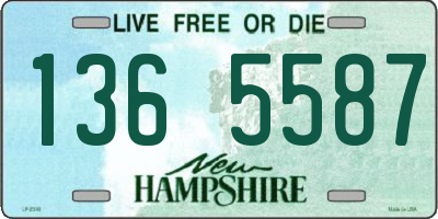 NH license plate 1365587