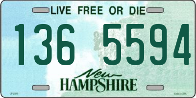 NH license plate 1365594