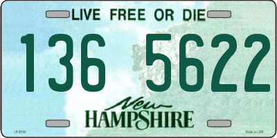 NH license plate 1365622