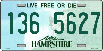 NH license plate 1365627