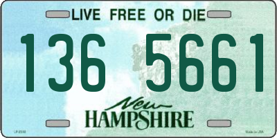 NH license plate 1365661