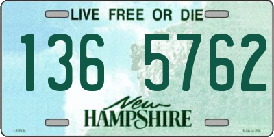 NH license plate 1365762