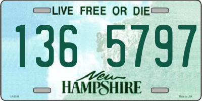 NH license plate 1365797