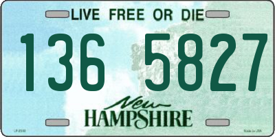 NH license plate 1365827