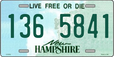 NH license plate 1365841