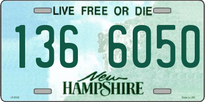 NH license plate 1366050