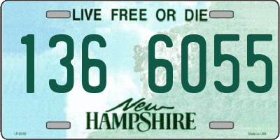 NH license plate 1366055