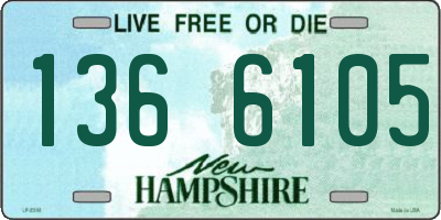 NH license plate 1366105