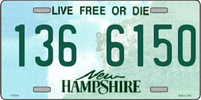 NH license plate 1366150