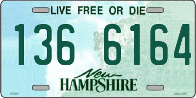 NH license plate 1366164