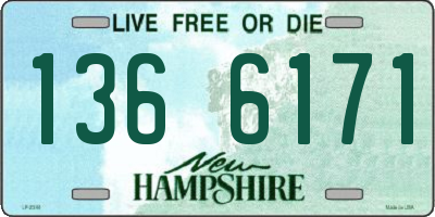 NH license plate 1366171