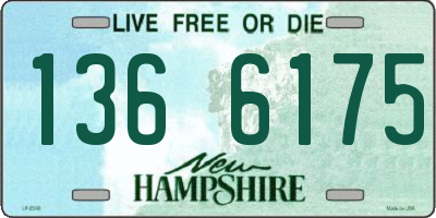NH license plate 1366175