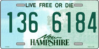 NH license plate 1366184