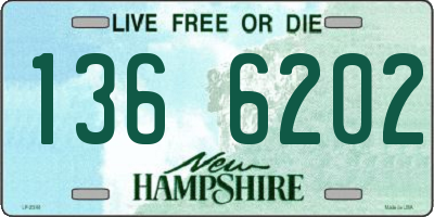 NH license plate 1366202