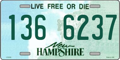 NH license plate 1366237