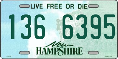 NH license plate 1366395