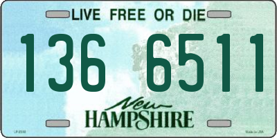 NH license plate 1366511