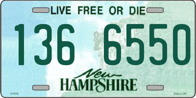 NH license plate 1366550