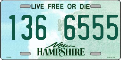 NH license plate 1366555