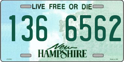 NH license plate 1366562