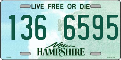 NH license plate 1366595