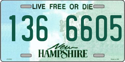 NH license plate 1366605