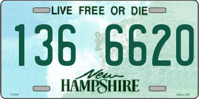 NH license plate 1366620