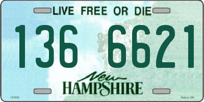 NH license plate 1366621