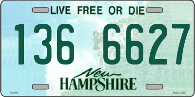 NH license plate 1366627