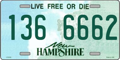 NH license plate 1366662