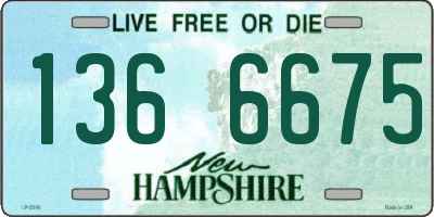 NH license plate 1366675