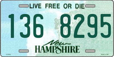 NH license plate 1368295