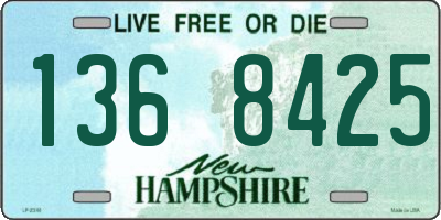 NH license plate 1368425