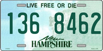 NH license plate 1368462