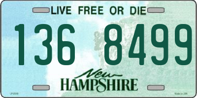 NH license plate 1368499
