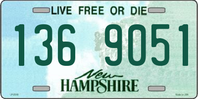 NH license plate 1369051