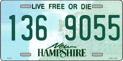 NH license plate 1369055