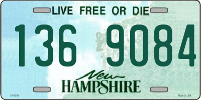 NH license plate 1369084