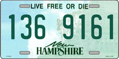 NH license plate 1369161