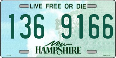 NH license plate 1369166
