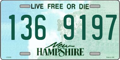 NH license plate 1369197