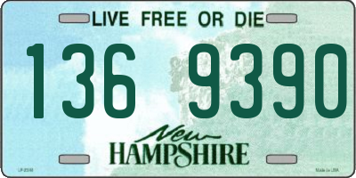NH license plate 1369390